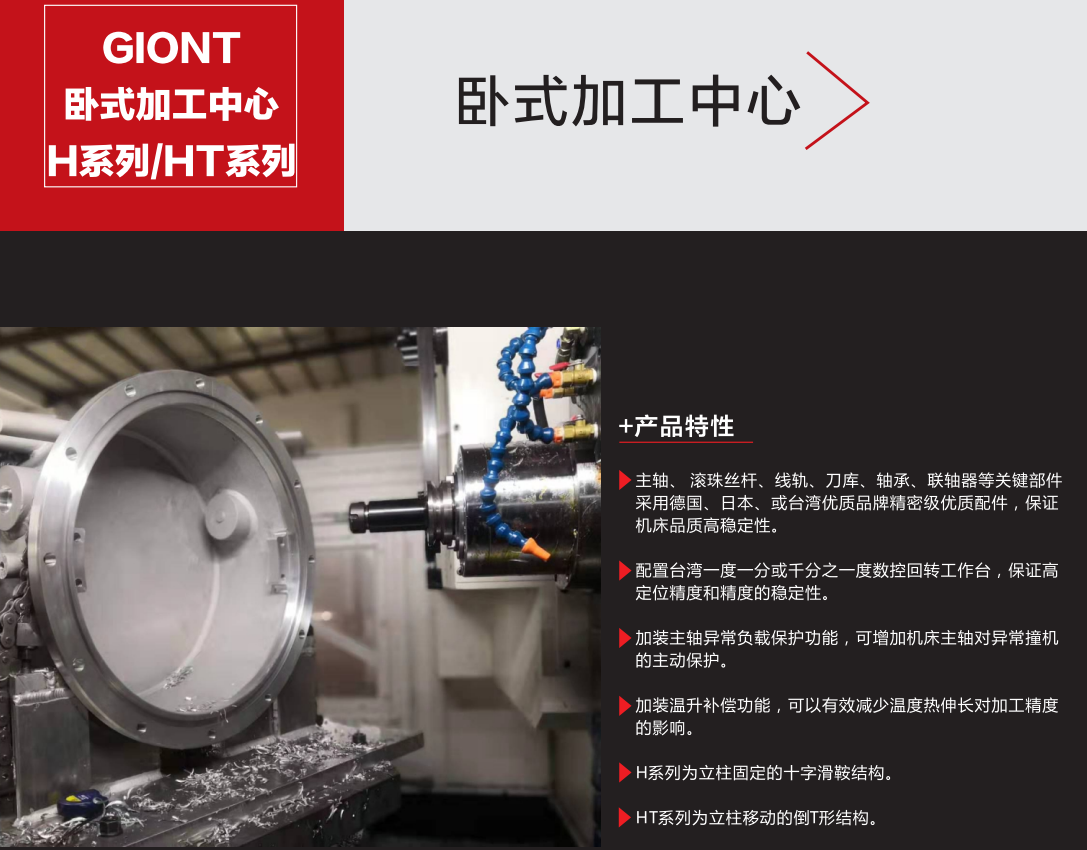 臥式加工中心系列